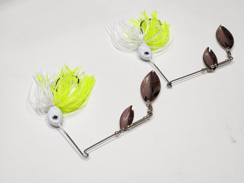 Charteuse/white