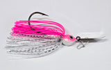 Pink Flash Premium Bladed Jig (wire tied skirt)
