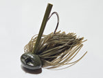 Green pumpkin (Flat bottom football jig)