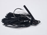 Black Premium swim jig (wire tied skirt)