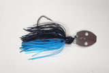 Black and Blue Bladed jig