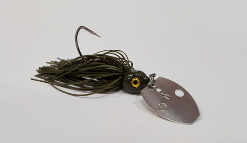 Green pumkin Bladed jig